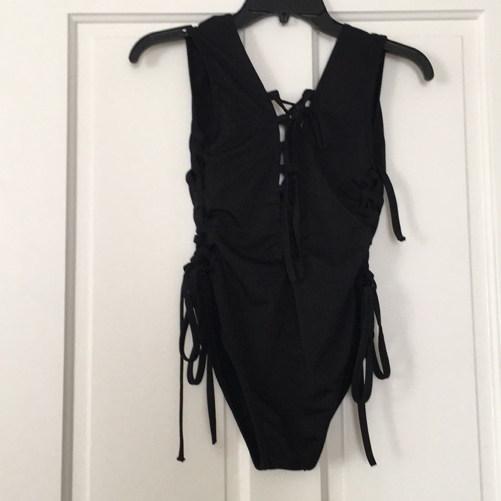 Black One Piece Swimsuit